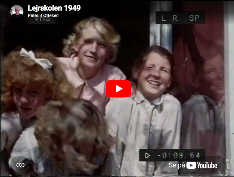 Film – Lejrskolen Roarsgård 1949